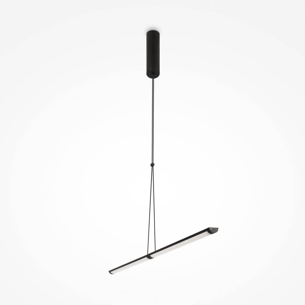 Maytoni Supersymmetry P096PL-L11BK1 с разгънат хоризонтален светлинен елемент