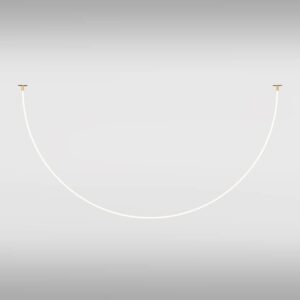 Maytoni Tau MOD146PL-L40G3K - гъвкав светещ шнур със златисти закрепвания