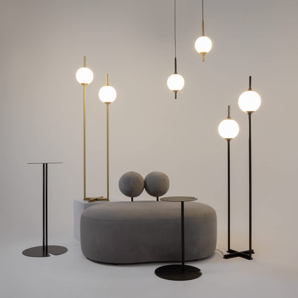 Maytoni The Sixth Sense Z020PL-L6BS3K - пенделът в цвят месинг сред моделите The Sixth Sense в студийна композиция