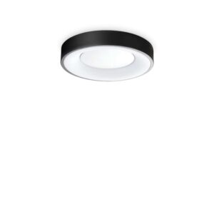 LED плафон Ideal Lux Planet PL D30 328140 15W 3000K Ø30 см черен - основен изглед
