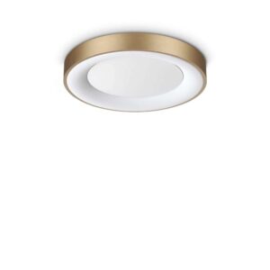 LED плафон Ideal Lux Planet PL D40 351773 20W 3000K Ø40 см месинг - основен изглед