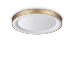 LED плафон Ideal Lux Planet PL D60 370668 29W 3000K Ø60 см месинг - основен изглед