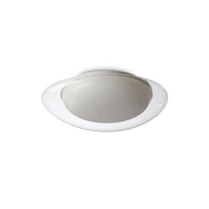 LED плафон Ideal Lux Squish PL D48 332413 20W 3000K бял и прозрачен - основен изглед
