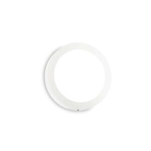LED плафон Ideal Lux Universal PL D22 Round 138602 17W 3000K Ø22,5 см бял - основен изглед