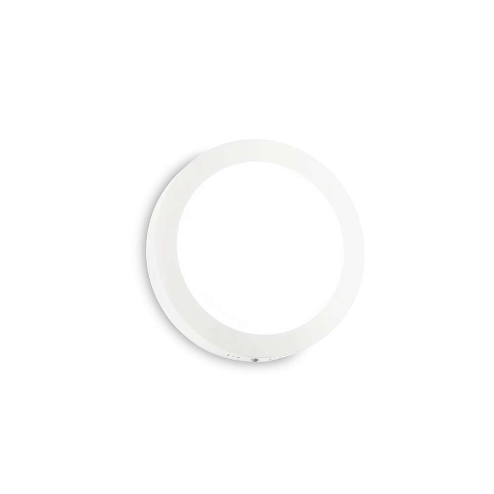 LED плафон Ideal Lux Universal PL D22 Round 321752 17W 4000K Ø22,5 см бял - основен изглед