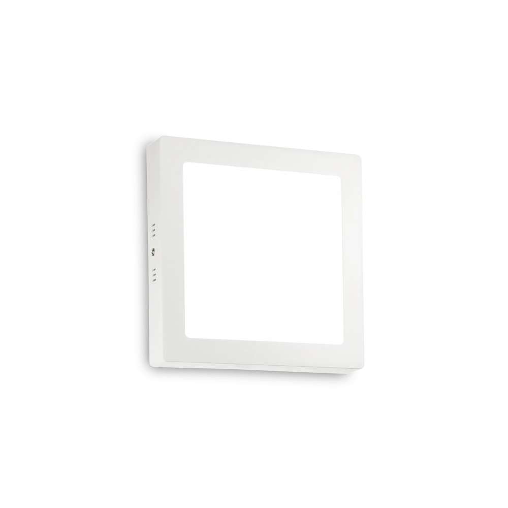 LED плафон Ideal Lux Universal PL D22 Square 138640 17W 3000K бял - основен изглед