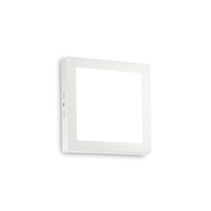 LED плафон Ideal Lux Universal PL D22 Square 321745 17W 4000K бял - основен изглед