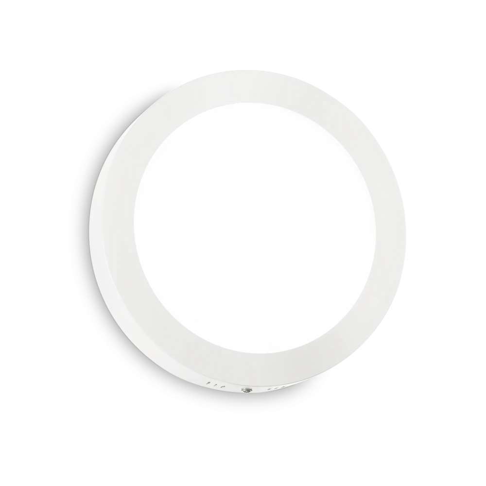 LED плафон Ideal Lux Universal PL D40 Round 240367 36W 3000K Ø40 см бял - основен изглед
