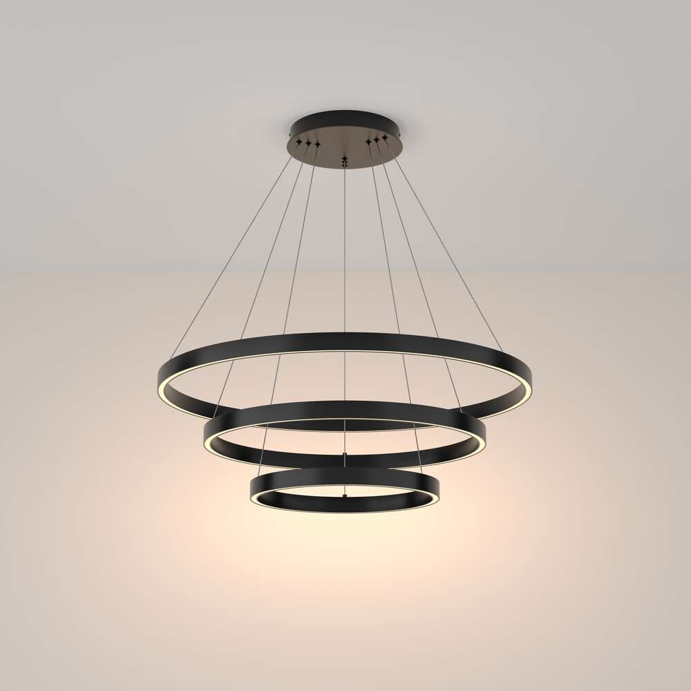 Maytoni Rim MOD058PL-L100B3K - светещи пръстени в хоризонтално положение
