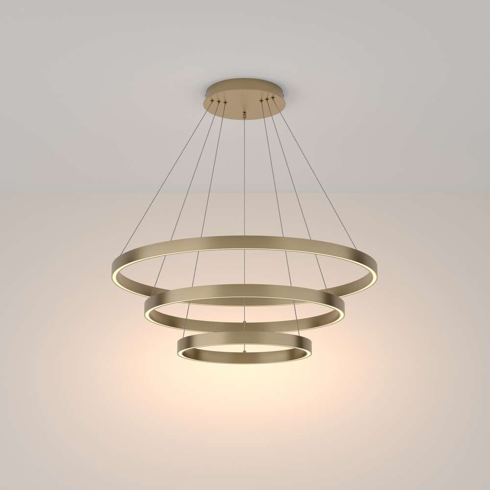 Maytoni Rim MOD058PL-L100BS3K - светещи пръстени в хоризонтално положение