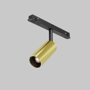 LED прожектор Maytoni Exility Focus LED TR032-2-5W3K-M-BBS, в месингов цвят, тяло и магнитен адаптер
