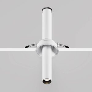Maytoni Focus T C140RS-L300-7W3K-W - изглед на изтеглянето на дългия корпус LED спот за вграждане Maytoni Focus T C140RS-L300-7W3K-W, бял, изглед на изтеглянето на дългия корпус
