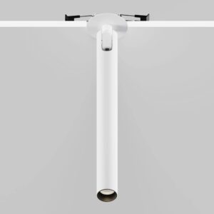 Maytoni Focus T C141RS-L300-6W3K-W - изглед на вграждането и пружинния монтаж LED спот за вграждане Maytoni Focus T C141RS-L300-6W3K-W, бял, изглед на вграждането и пружинния монтаж