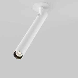 LED спот за вграждане Maytoni Focus T C141RS-L300-6W3K-W, бял, общ изглед на дългия бял спот под наклон