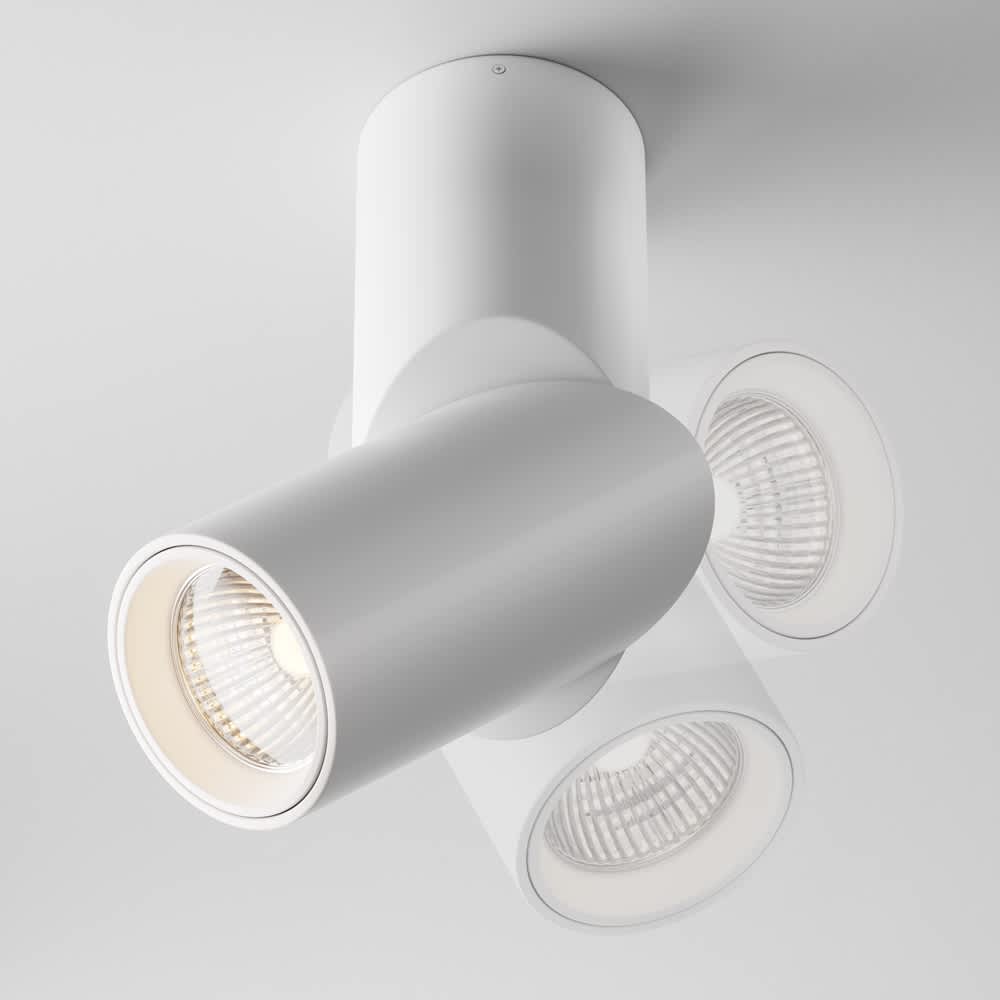 LED луна за вграждане Maytoni Dafne C027CL-L10W, бял, изглед на движението на спота