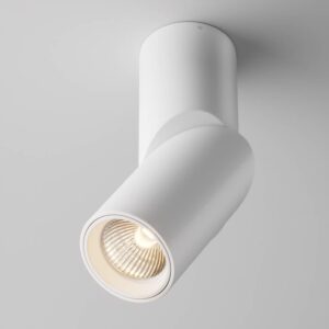 LED луна за вграждане Maytoni Dafne C027CL-L10W, бял, общ изглед на насочваемия спот