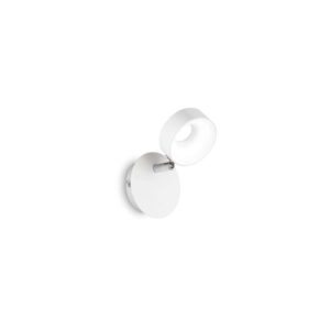 LED спот лампа Ideal Lux Oby AP1 196688 6W 3000K бяла - основен изглед