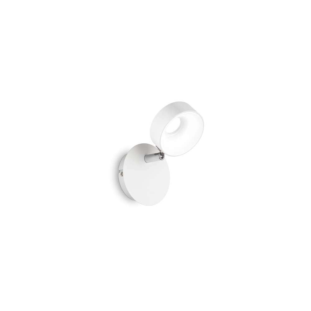 LED спот лампа Ideal Lux Oby AP1 196688 6W 3000K бяла - основен изглед