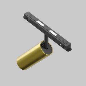 SMART LED прожектор Maytoni Exility Focus LED TR032-4-12W3K-M-DS-BBS, в месингов цвят, тяло и магнитен адаптер