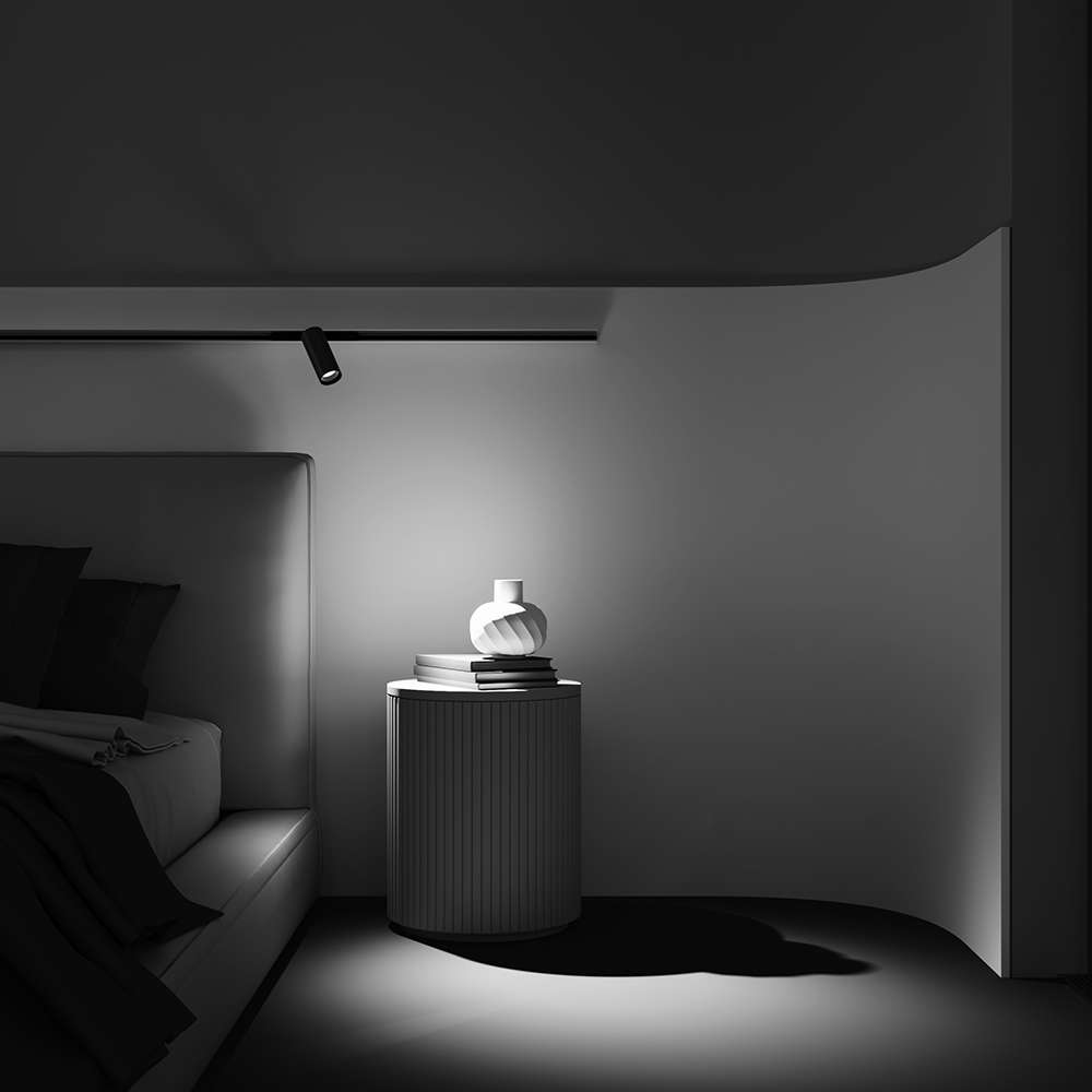 SMART LED прожектор Maytoni Exility Focus LED TR032-4-12W3K-M-DS-BBS, в месингов цвят, акцентно осветяване в интериор