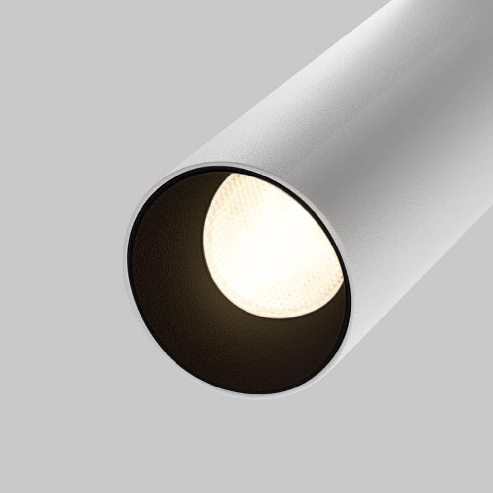 SMART LED прожектор Maytoni Exility Focus LED TR032-4-12W3K-S-DS-W, бял, детайл на светещата част