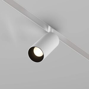 SMART LED прожектор Maytoni Exility Focus LED TR032-4-5W3K-S-DS-W, бял, общ изглед върху релсата