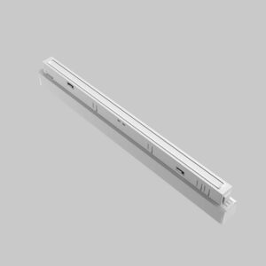 Maytoni Exility Points TR031-4-18W3K-S-DS-W - изглед отгоре с адаптера SMART линеен LED прожектор Maytoni Exility Points TR031-4-18W3K-S-DS-W, бял, изглед отгоре с адаптера