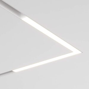 SMART ъглова LED лампа Maytoni Exility Basis Angle TR042-4-24W3K-WW-DS-W, бяла, светеща ъглова лампа в релсата