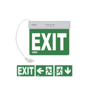 Евакуационна LED табела VITO EXIT-10 5020141 с вградена Li-Ion батерия
