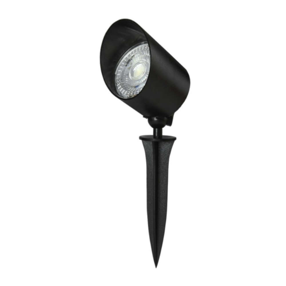 led градинско осветително тяло ip65, 220v, 5w, 3000k, 470 485lm, 30°, черно тяло vito 3242270