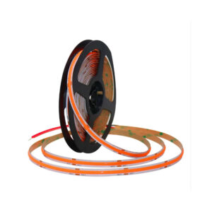 COB LED лента ACA Lighting 24105CORHS, оранжева светлина, 24VDC, 10,5W/m, IP65, 8 мм, ролка 5 м