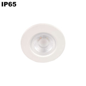 LED луна за баня за вграждане Kanlux FIZU PRO 38268, бяла, IP65, 5,5W, 500 lm, CCT 3000K 4000K 6500K