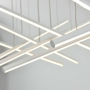 LED пендел ACA Lighting CORE KY011AC14XWH – 80 W, 3200 lm, CCT, бял