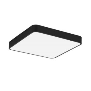Черен квадратен LED плафон LVT XD-LL233SB 32 W с функция 3CCT