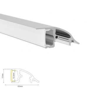 LED профил за стена ACA Lighting RAINA P62NU – стенен профил за индиректно осветяване