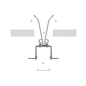 LED профил за вграждане в гипсокартон Lumines Lighting Subli 10-0551-10 – бял лак, 1 м LED профил за вграждане в гипсокартон Lumines Lighting Subli 10-0551-10 – бял лак, 1 м