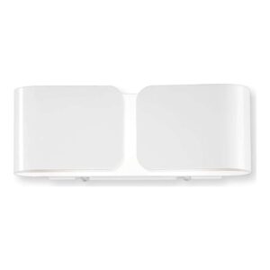 Ideal Lux Clip AP2 Mini 049236 - аплик с бяло метално тяло