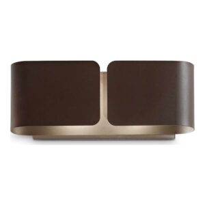 Ideal Lux Clip AP2 Mini 170923 - аплик с кафяво метално тяло