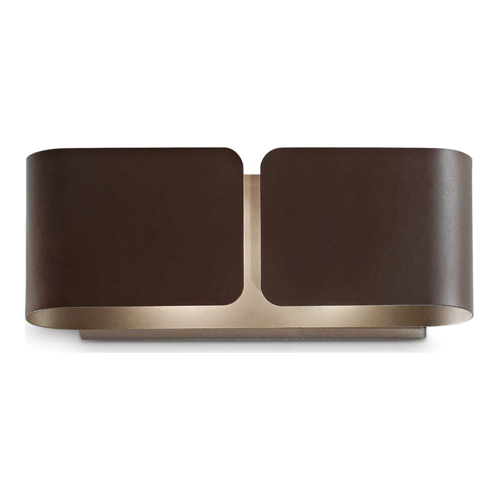 Ideal Lux Clip AP2 Mini 170923 - аплик с кафяво метално тяло
