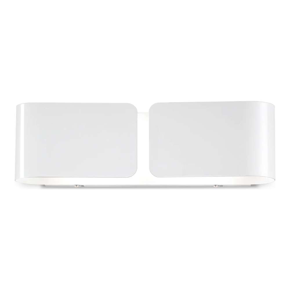 Ideal Lux Clip AP2 Small 014166 - аплик с бяло метално тяло