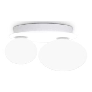 Ideal Lux Ninfea AP2 327716 - аплик с бяло метално тяло и бяло матирано стъкло