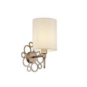 Maytoni Anna H007WL-01G - продуктов изглед с текстилен абажур