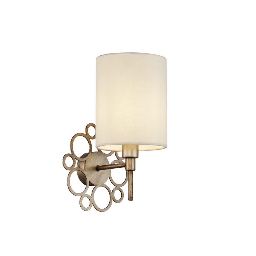 Maytoni Anna H007WL-01G - продуктов изглед с текстилен абажур