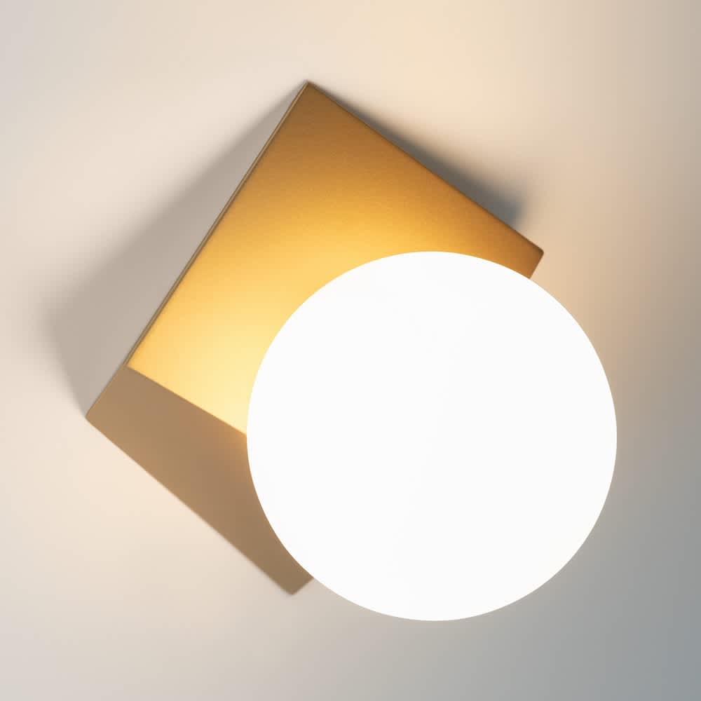 Аплик Maytoni Cubeo MOD445WL-01BS, изглед отгоре