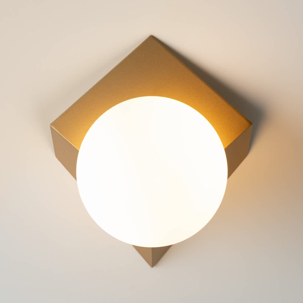 Аплик Maytoni Cubeo MOD445WL-01BS, изглед отдолу