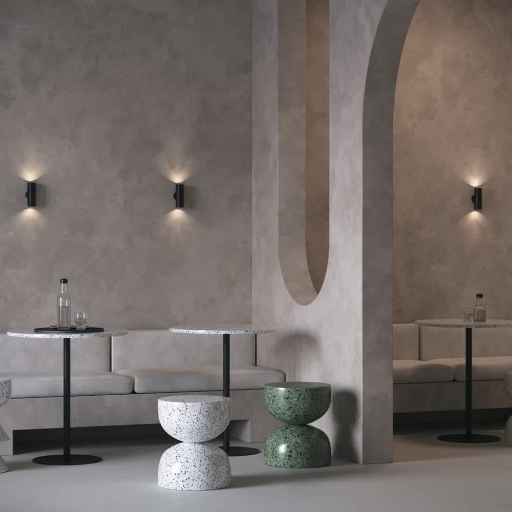 Аплик Maytoni FOCUS S C068WL-02B, осветление в интериор