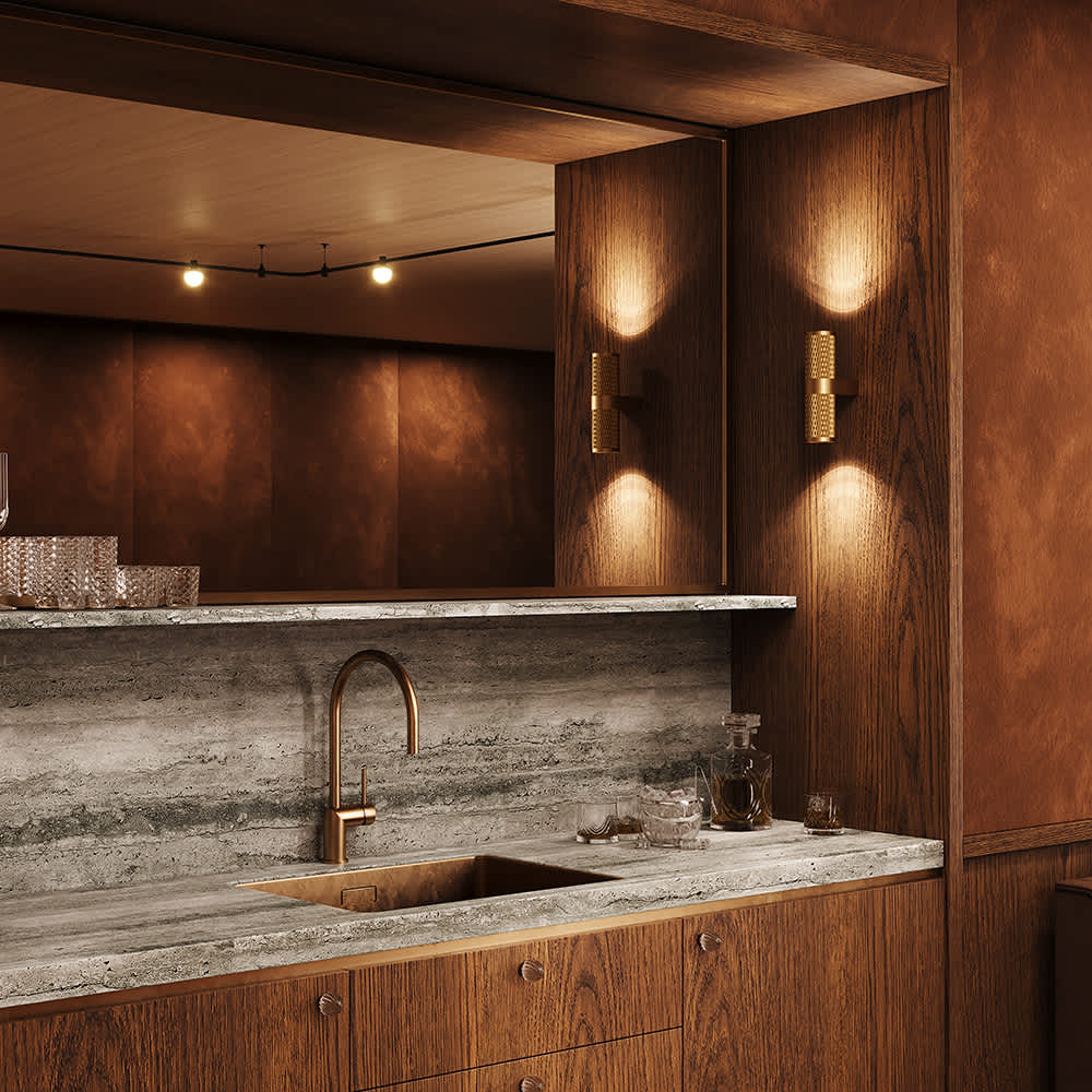 Аплик Maytoni Focus Design C069WL-02MG, осветление в интериор