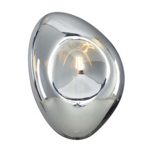 Maytoni Mabell MOD306WL-01CH - аплик с опушен стъклен абажур