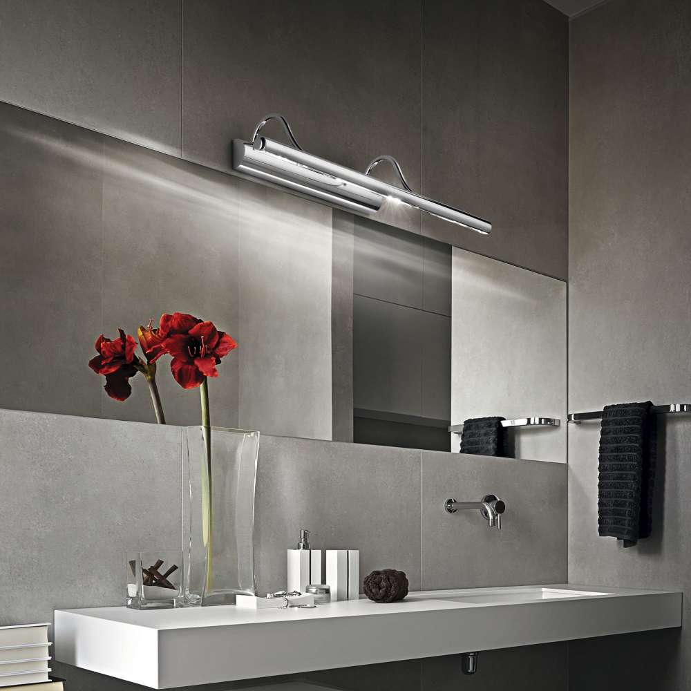 Ideal Lux Mirror-10 017303 - хромиран аплик над огледало