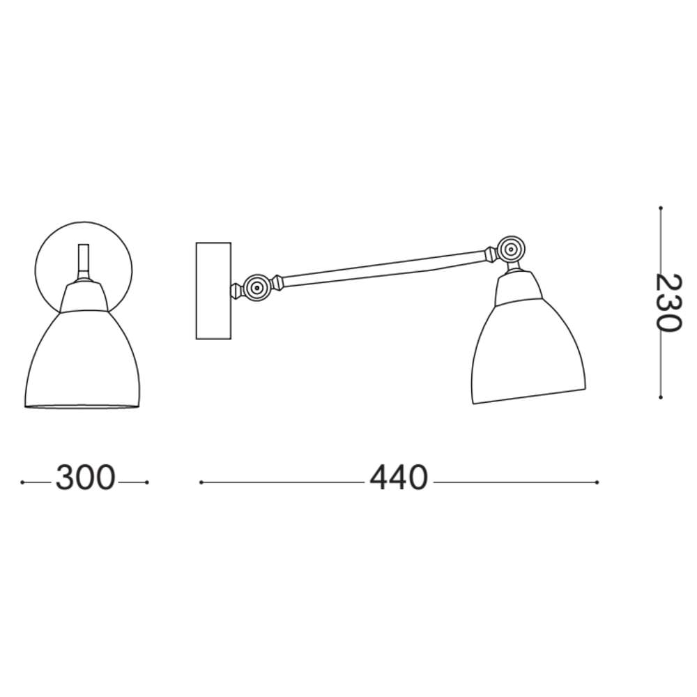 Newton AP1 016399 - схема с размери в милиметри